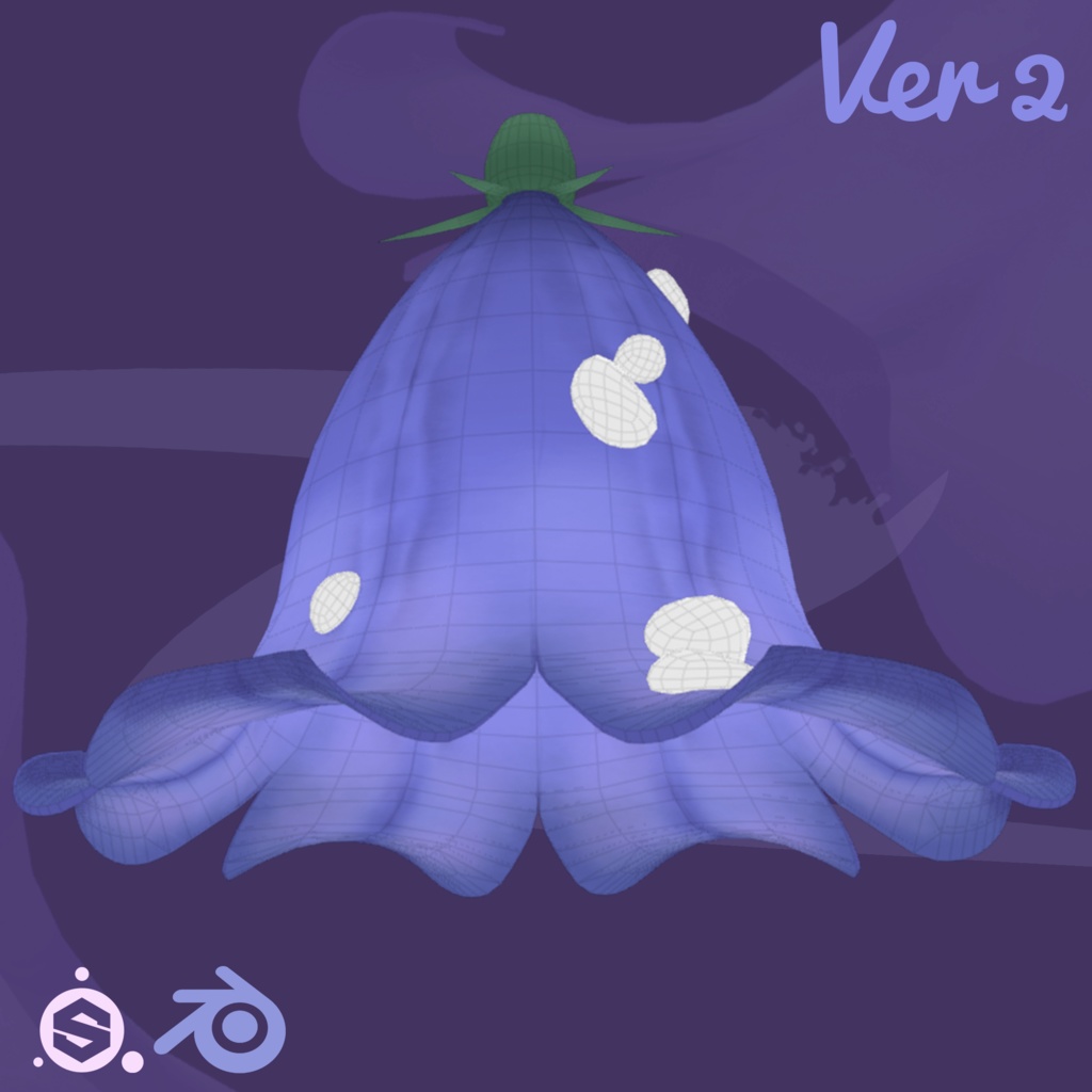 ๐ท Thumbelina Flower Hats | VRCHat | VTuber Asset