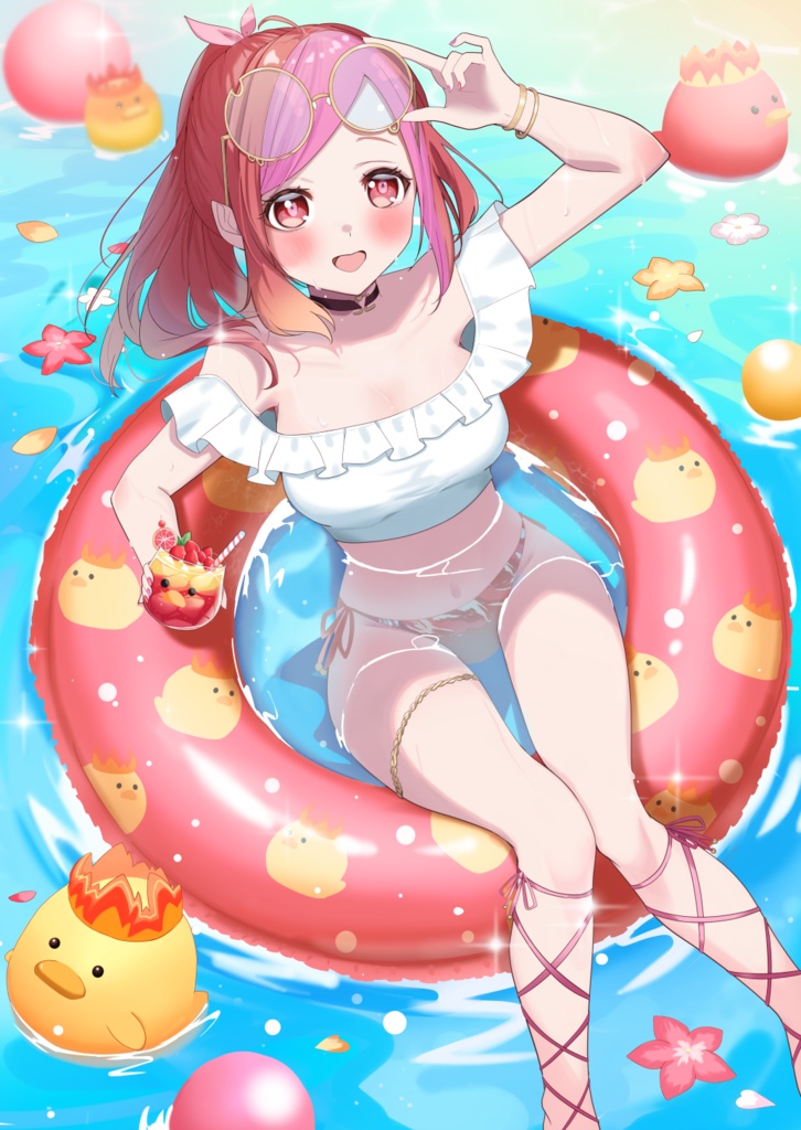 【販売終了】2周年記念アクリルブロック