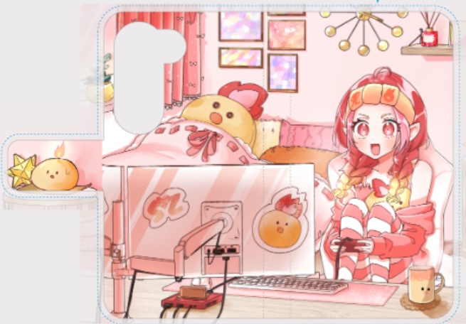 【販売終了】3周年&バースデー記念 スザクノ手帳型Androidケース