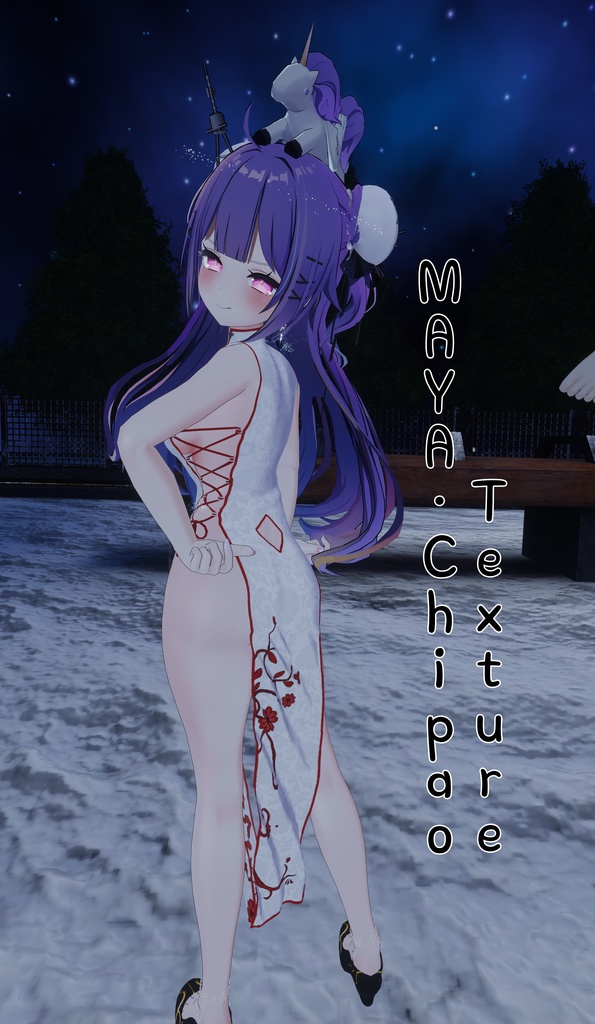 Maya Chipao Costume Texture