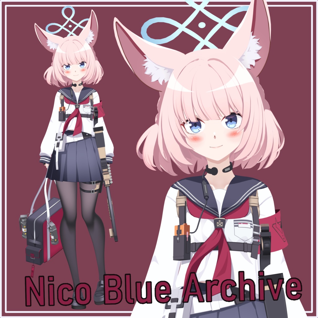 Blue archive vrchat avatar