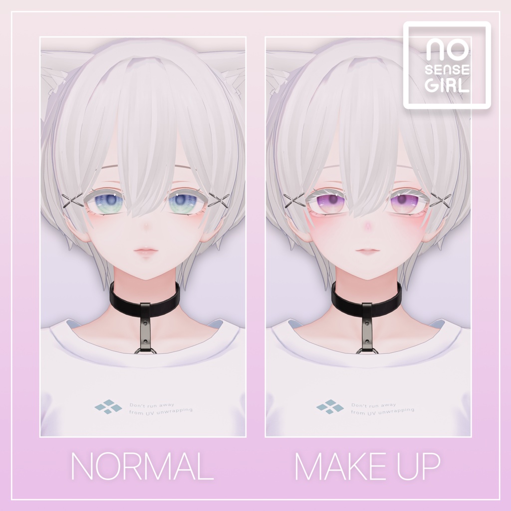【森羅専用】Dolley Make Up Texture【VRChat】