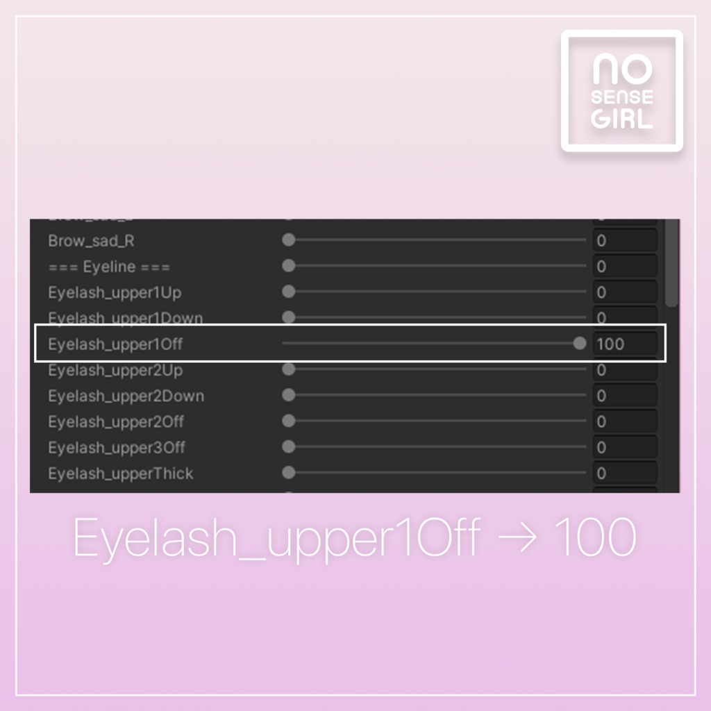 【森羅専用】Dolley Make Up Texture【VRChat】