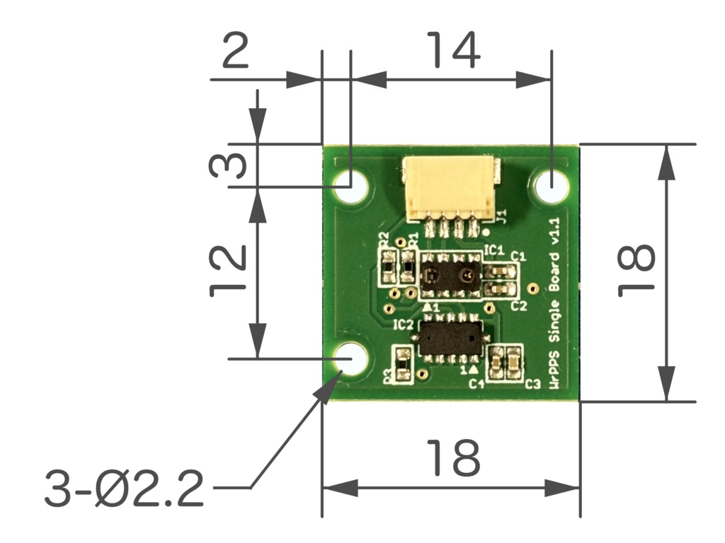 光近接センサモジュール WrPPS Single Board