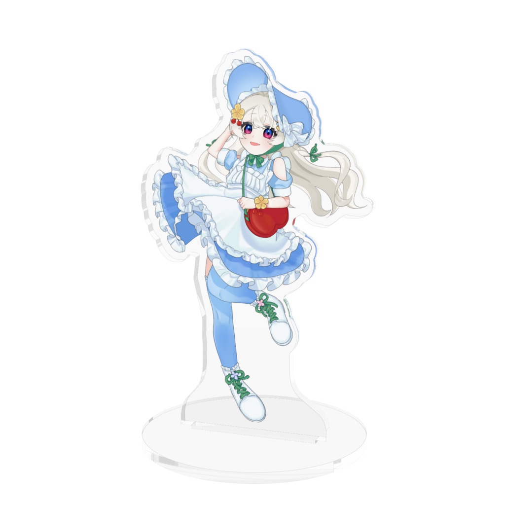 ソーダフロート　天気あめ　キービジュアルアクリルスタンド
