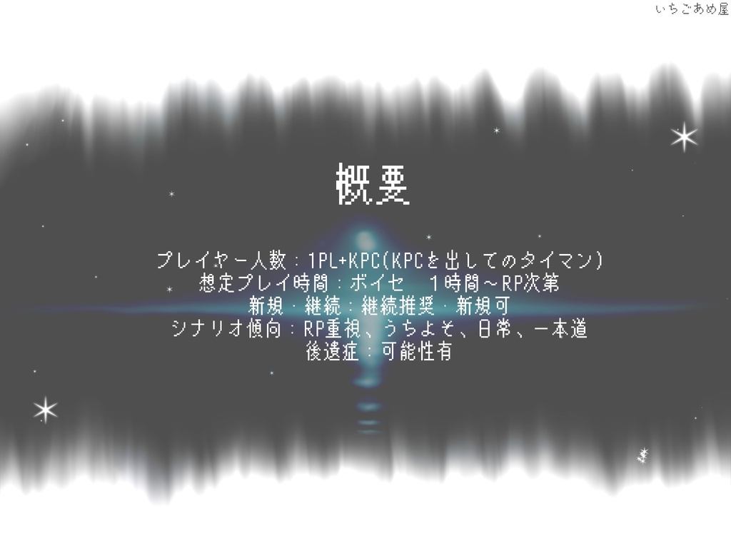 【CoC6】「君に何万回でも恋をする」