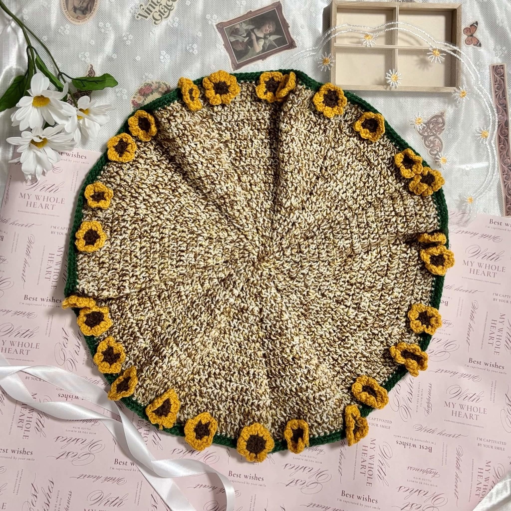 花束ブランケット(ひまわり)