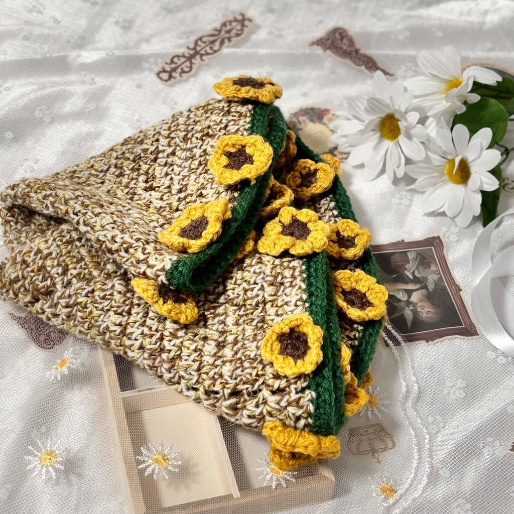 花束ブランケット（ひまわり）