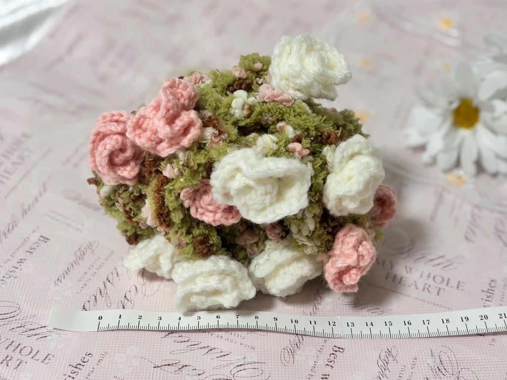 花束ブランケット(ドイリー)