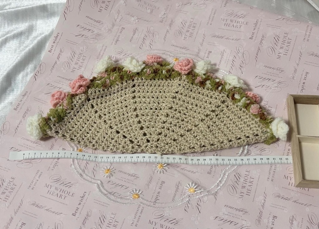 花束ブランケット(ドイリー)