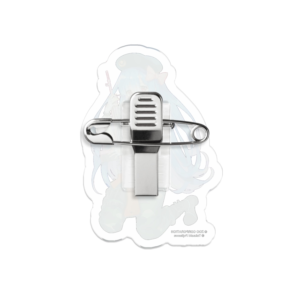 『りっく☆じあ~す』和歌山 恵美 (迷彩ビキニVer) アクリルバッジ