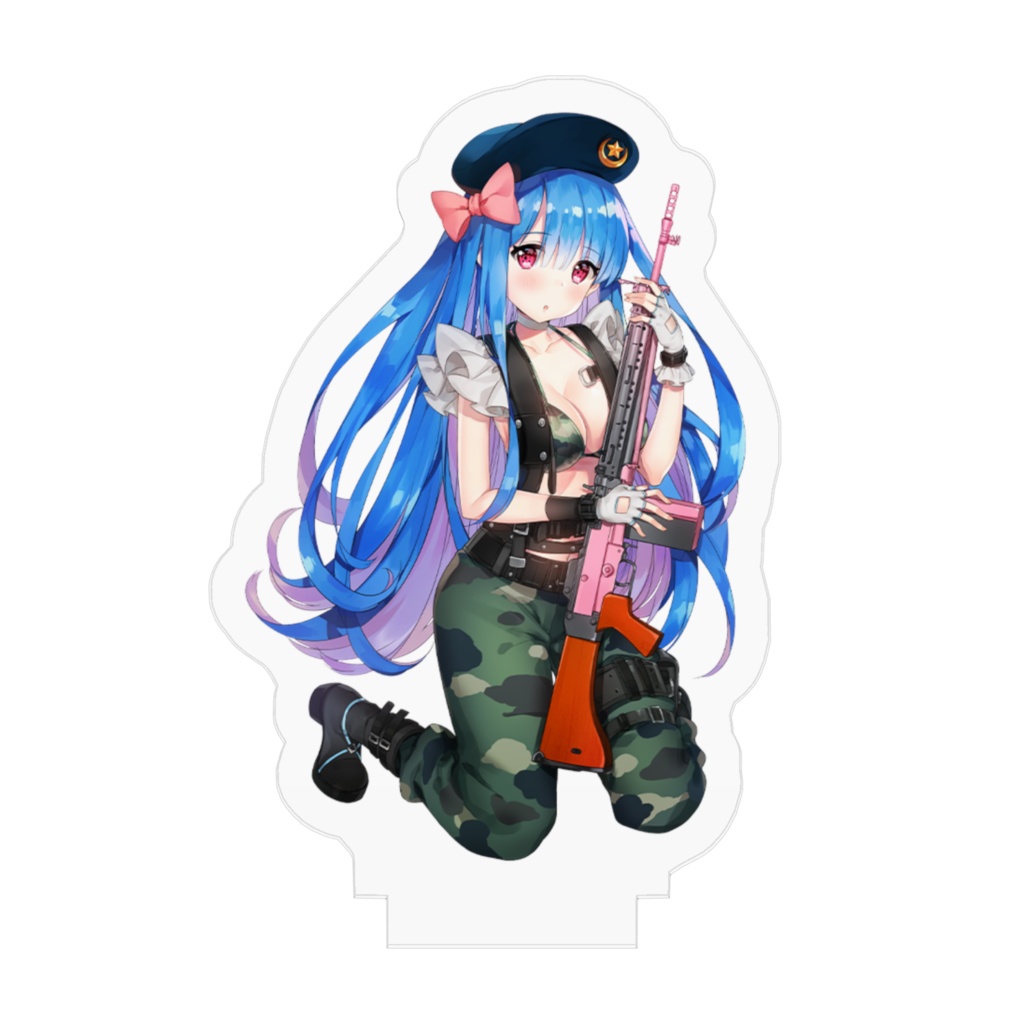 『りっく☆じあ~す』和歌山 恵美 (迷彩ビキニVer) アクリルフィギュア