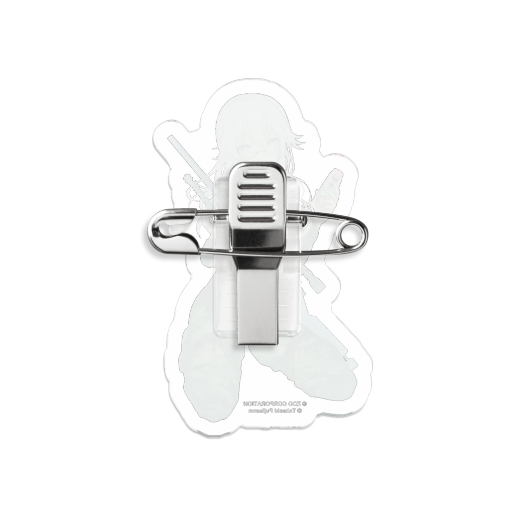 『りっく☆じあ~す』高遊原 晴子 (迷彩ビキニVer) アクリルバッジ