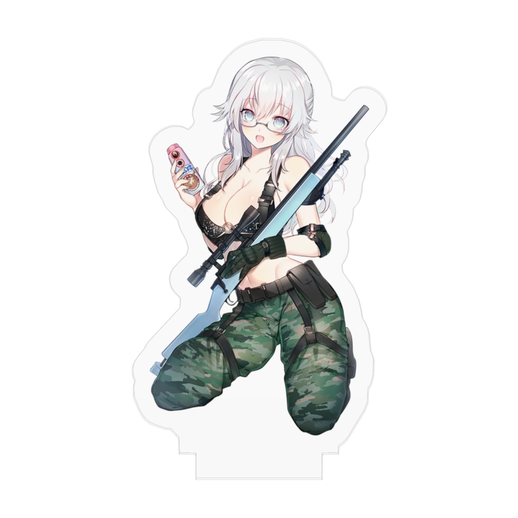 『りっく☆じあ~す』高遊原 晴子 (迷彩ビキニVer) アクリルフィギュア