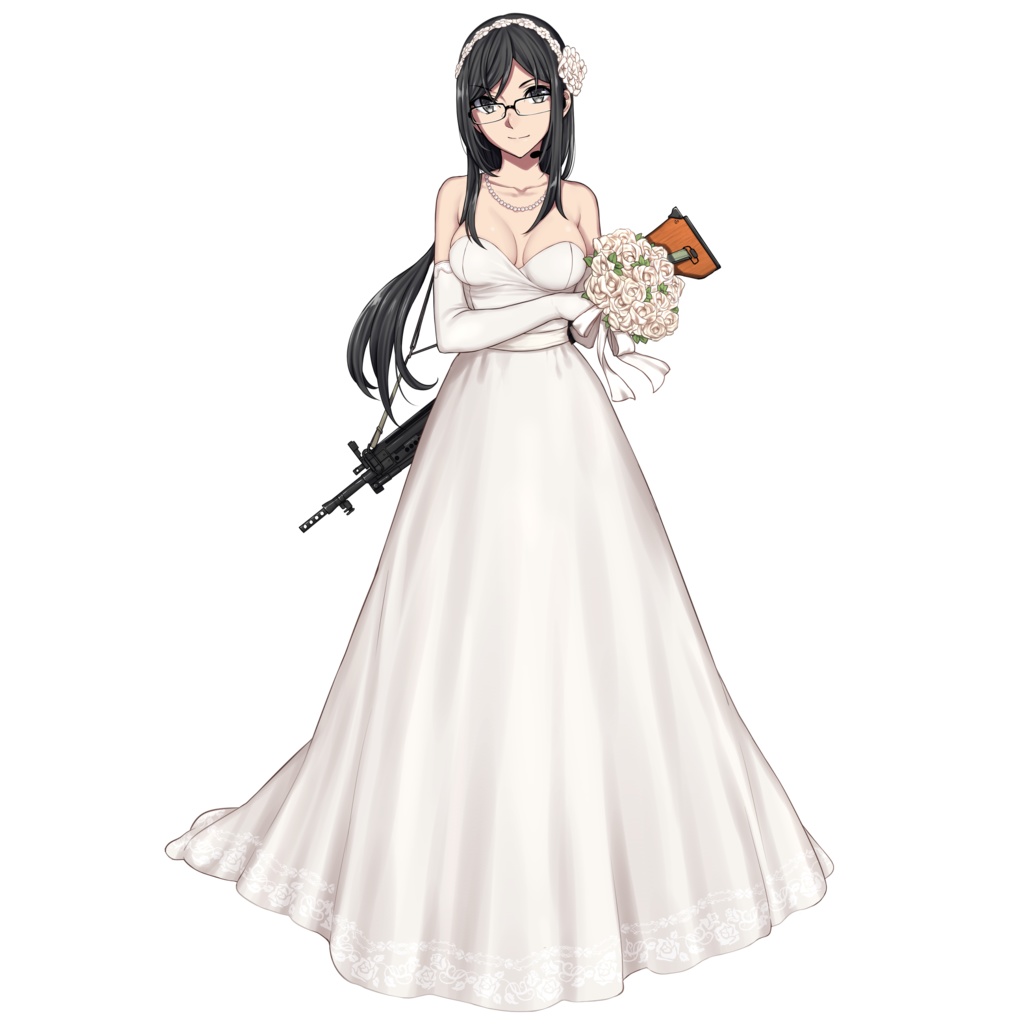 『りっく☆じあ~す』鯖江 静香 (ウェディングVer) アクリルフィギュア