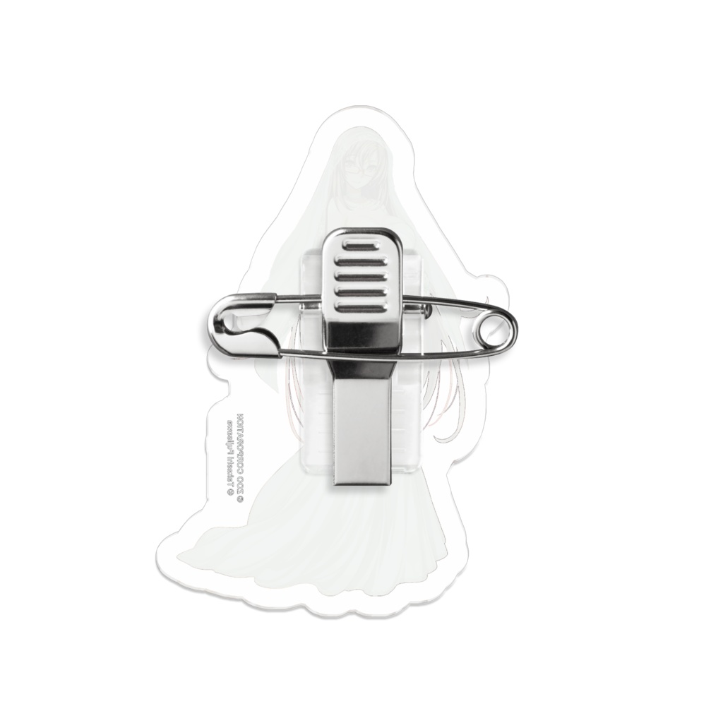 『りっく☆じあ~す』仙台 智香 (ウェディングVer) アクリルバッジ