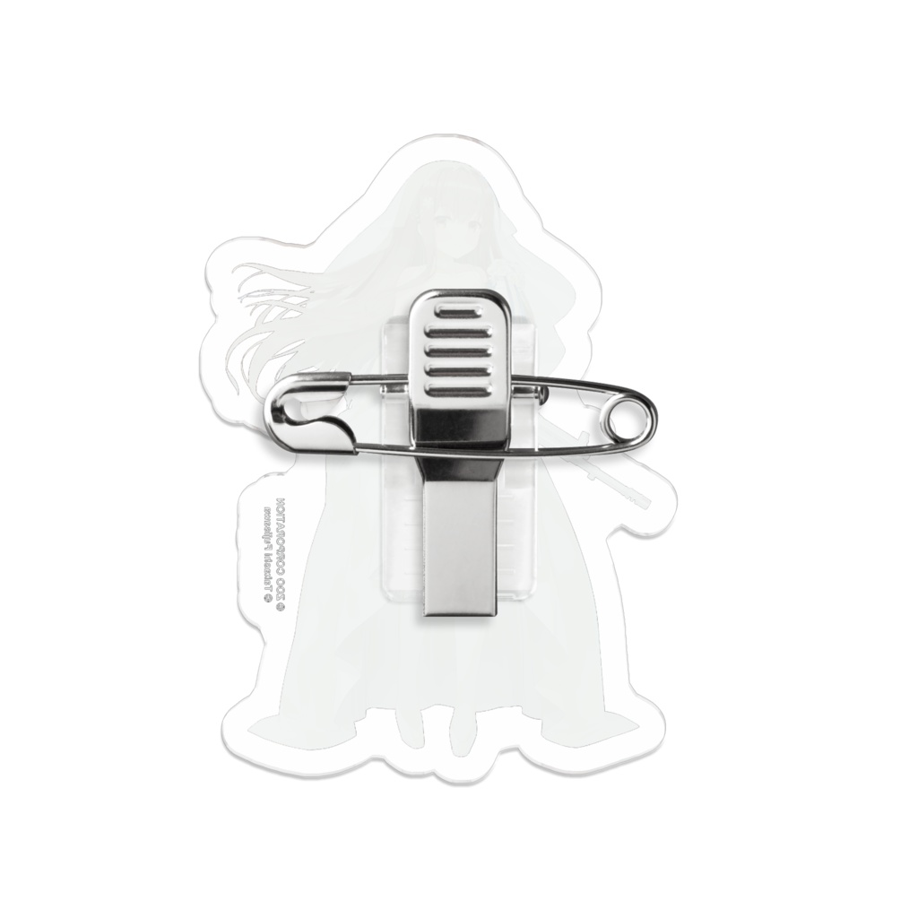 『りっく☆じあ~す』久居 真津梨 (ウェディングVer) アクリルバッジ