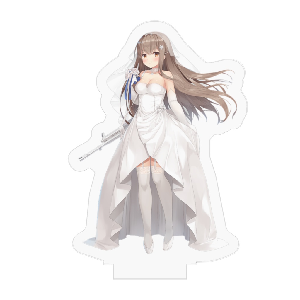 『りっく☆じあ~す』久居 真津梨 (ウェディングVer) アクリルフィギュア