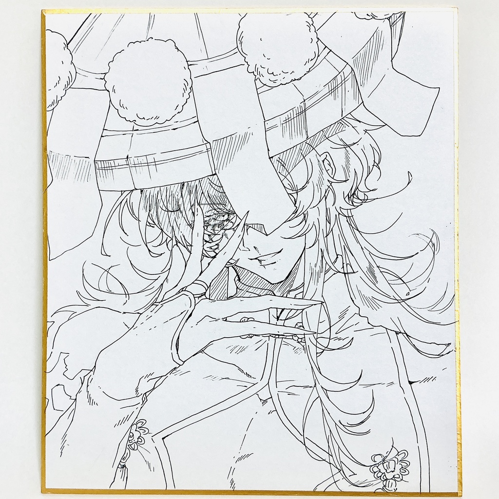 ゼパル_色紙(18cm×22cm )