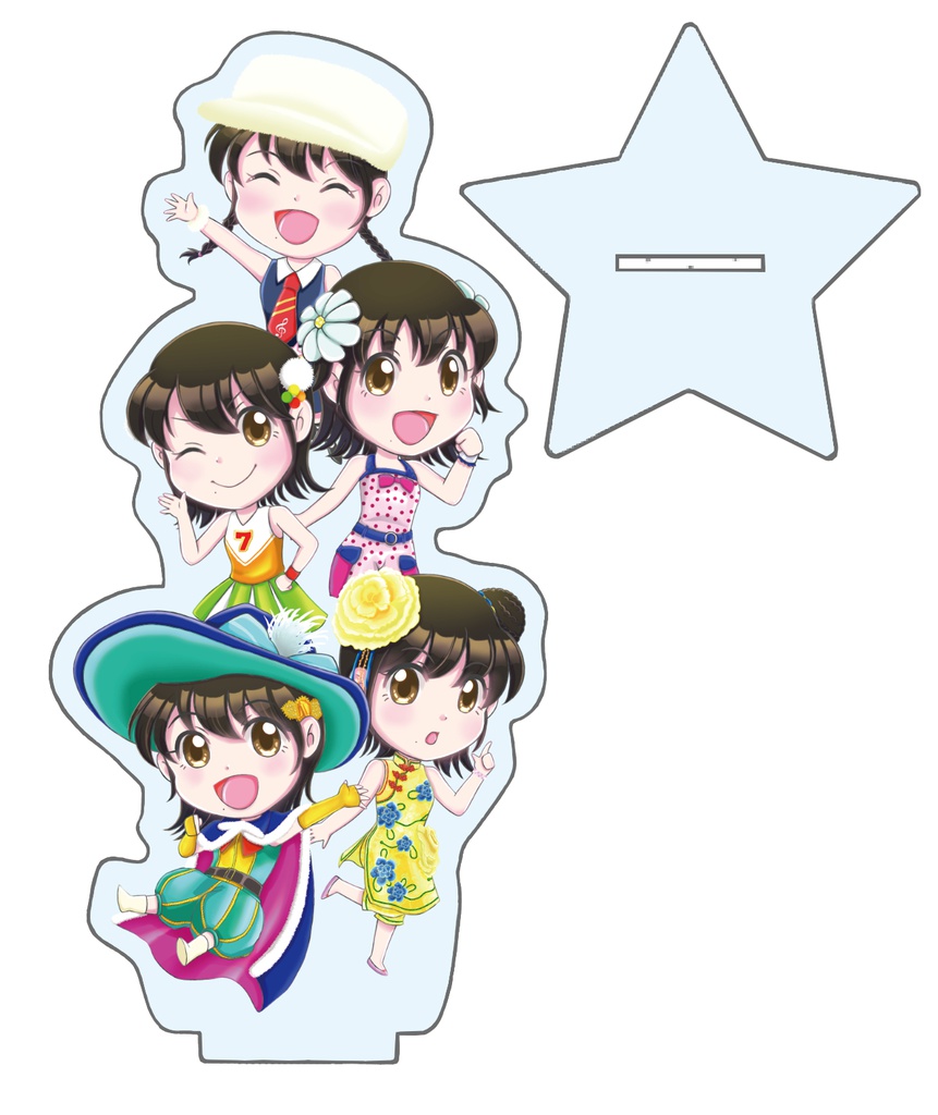 むぎゅっと！ななちゃんアクリルフィギュア