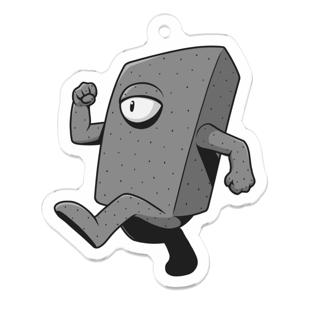 ディフォルメウォールくんのアクリルキーホルダー