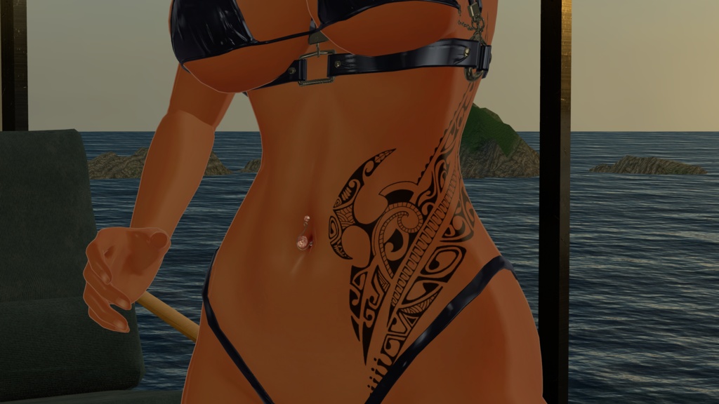 【VRC】トライバルデカール