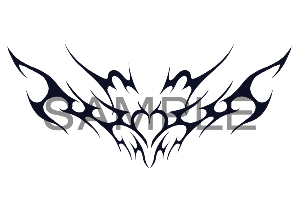 【VRC】タトゥーデカールフルセット