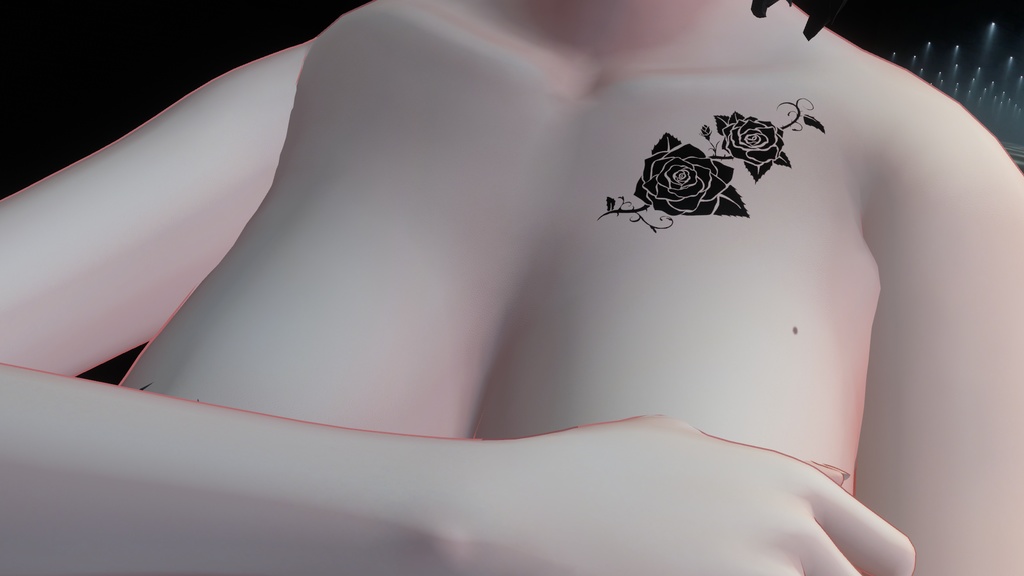 【VRC】バラタトゥーデカール