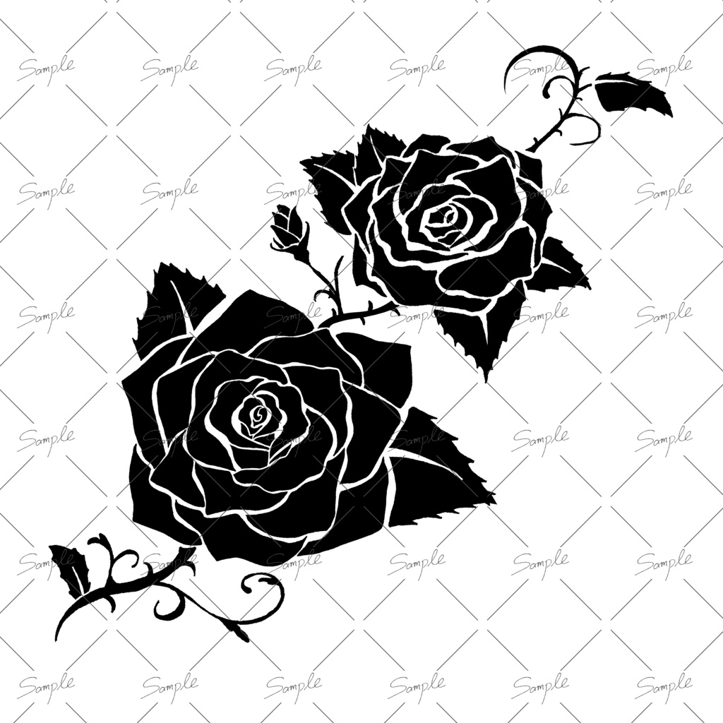 【VRC】バラタトゥーデカール