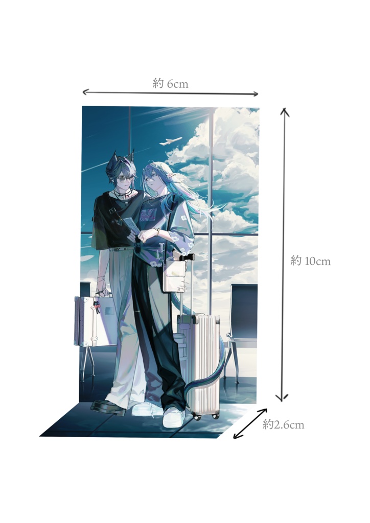 アクリルジオラマ