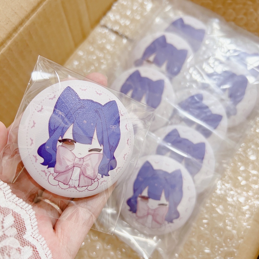ねこやぎぷにっと缶バッジ