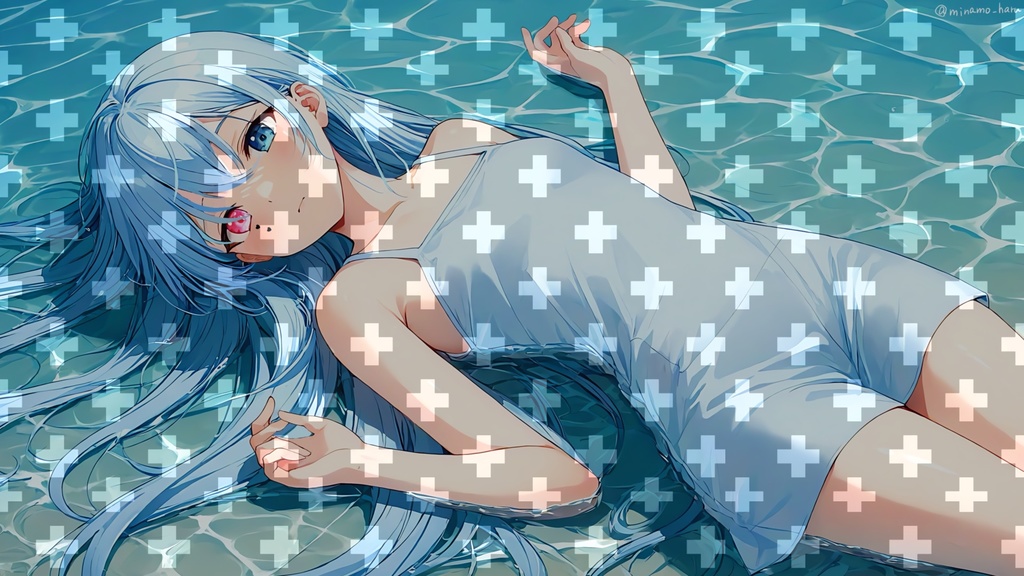 【PC壁紙】爽やか水面【新人VTuber】