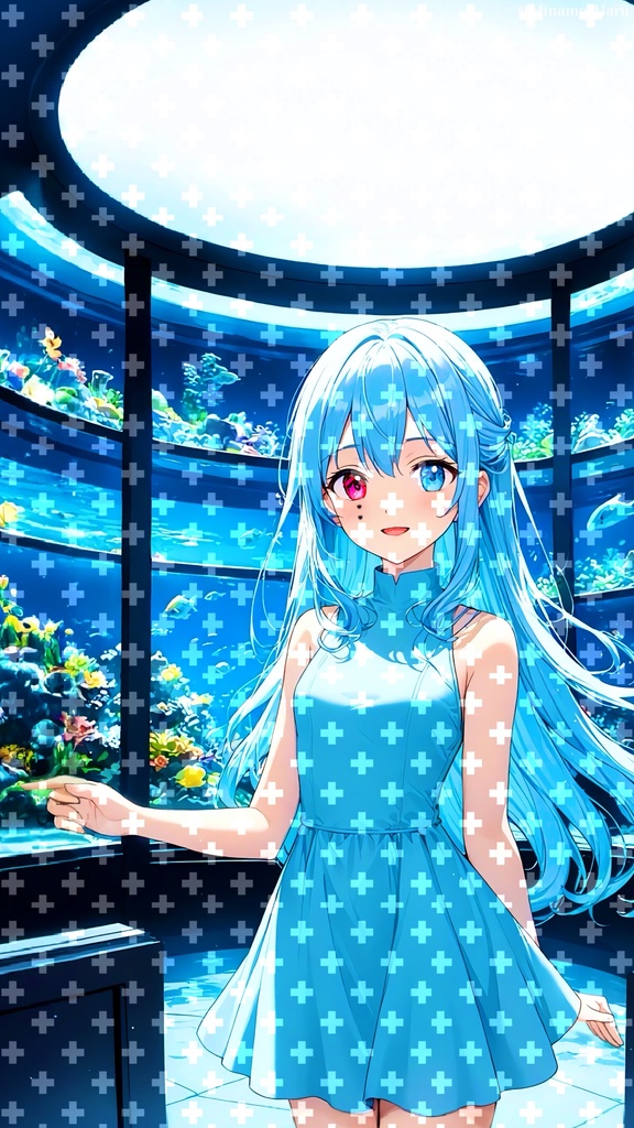 【スマホ】水族館デート♡【待受】