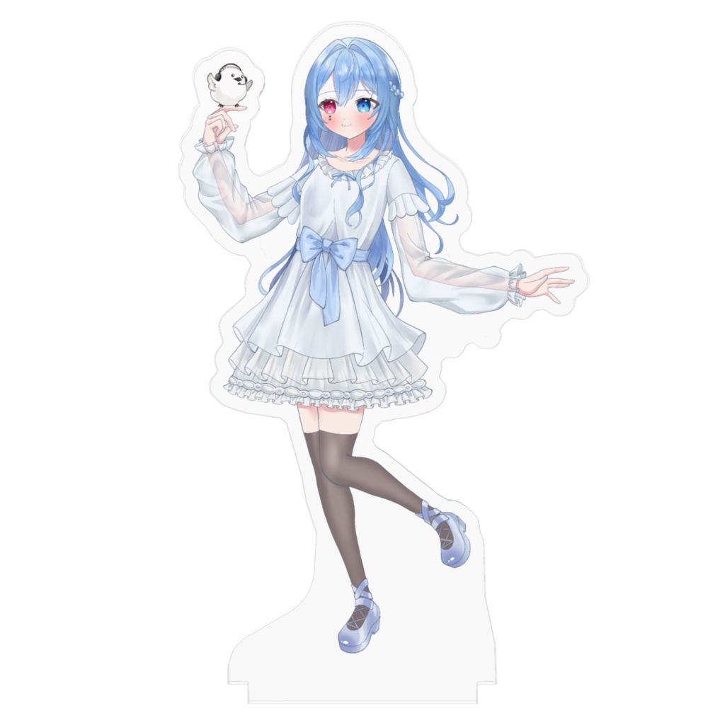 【ハルカスと一緒🩵】ハルちゃんとハルカスが一緒のアクスタ100mm