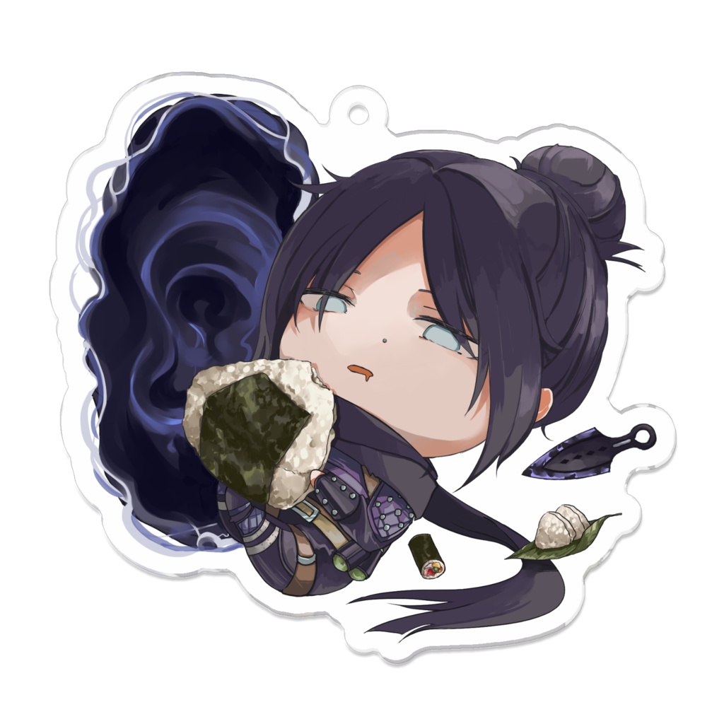 レイスもぐもぐアクキー