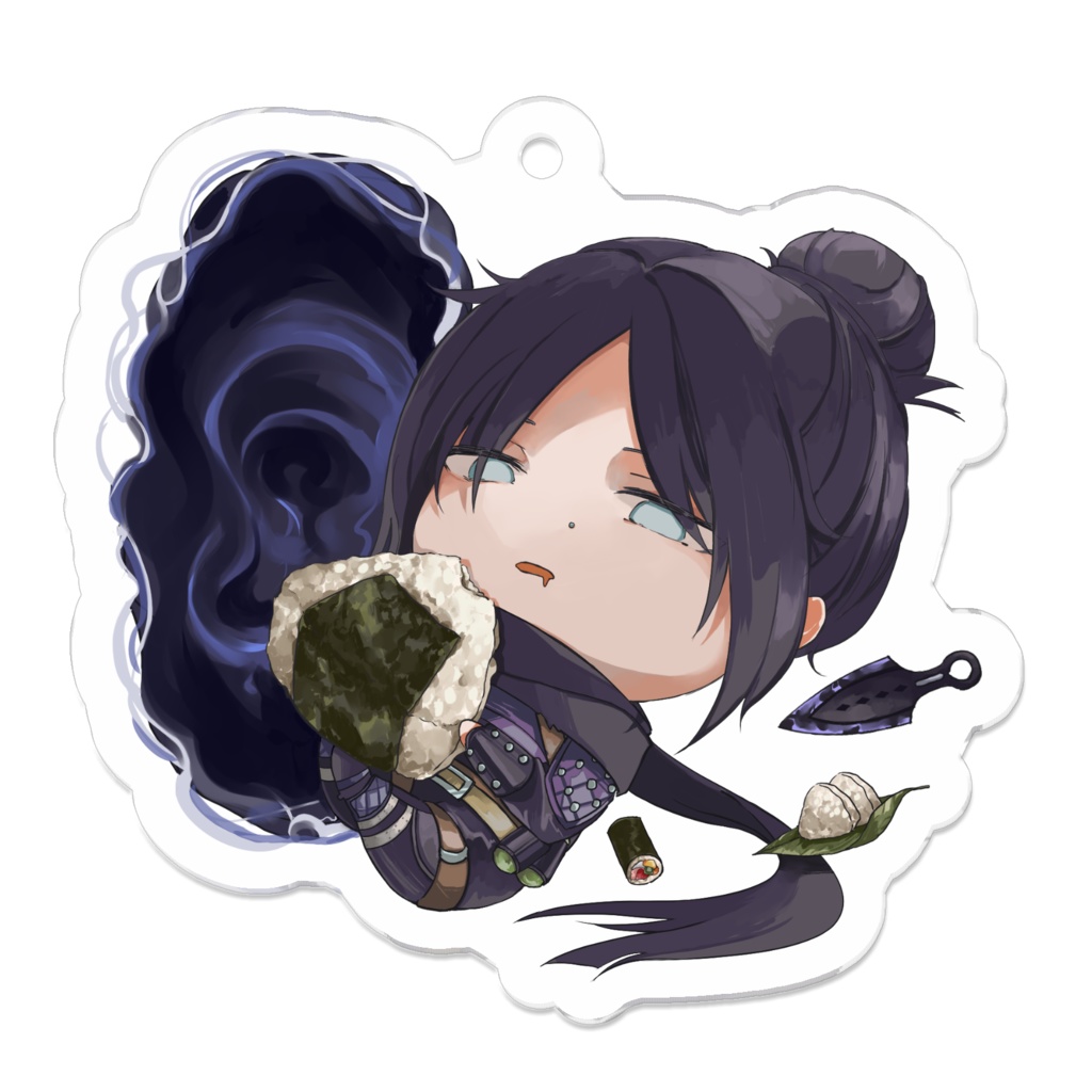 レイスもぐもぐアクキー