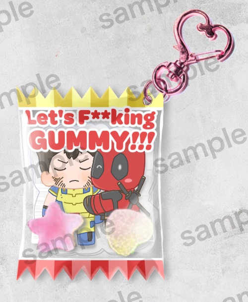【D&W】ウルデプお菓子風チャーム