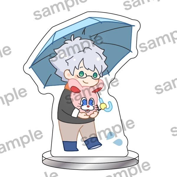 【MakeS】みそセイと🐰の雨の日アクスタ