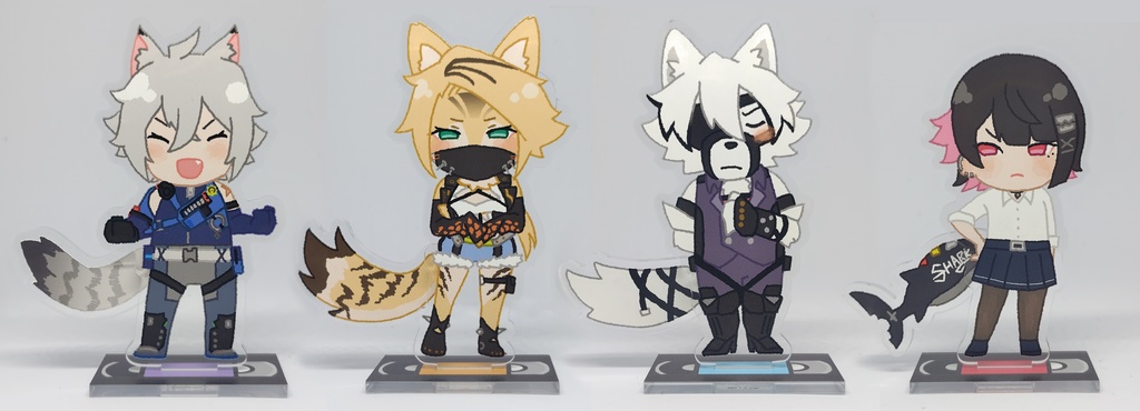 【ZZZero】尻尾が揺れちゃうアクスタ
