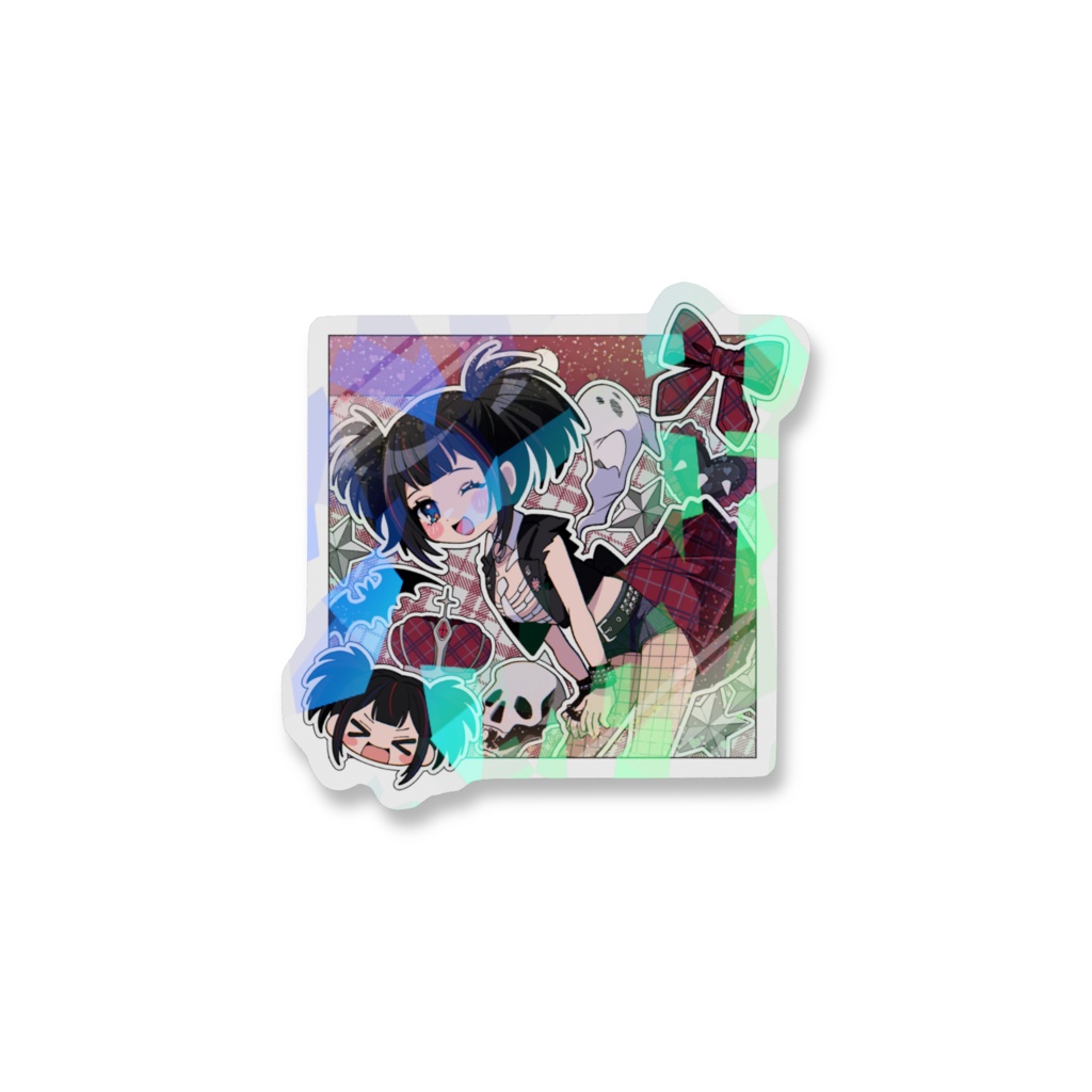 もああちゃんきらきらステッカー