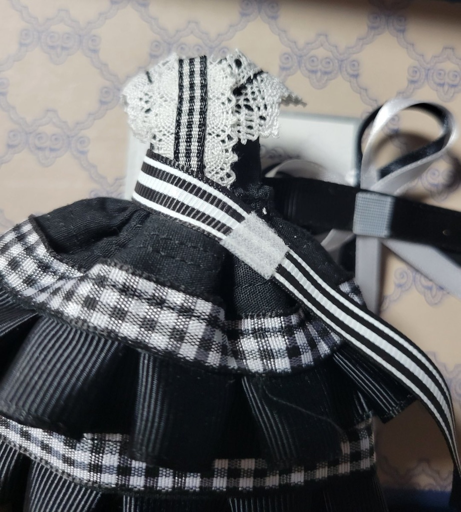 モノクロームドレスセット