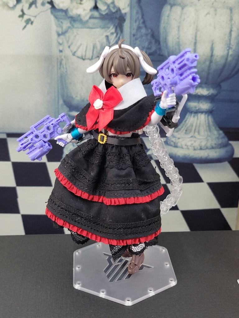 ゴシックケープドレス