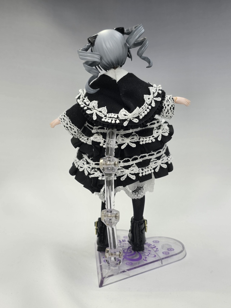 ゴシックロリータケープドレス