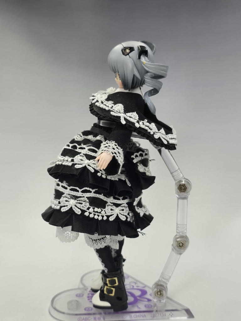 ゴシックロリータケープドレス