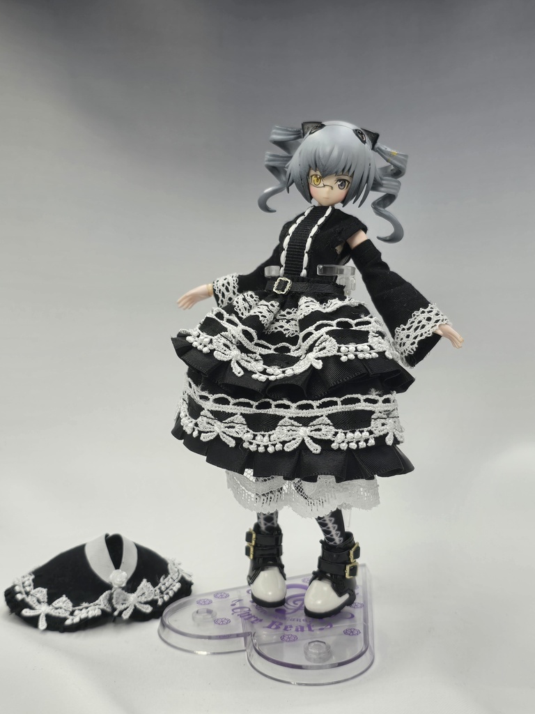 ゴシックロリータケープドレス