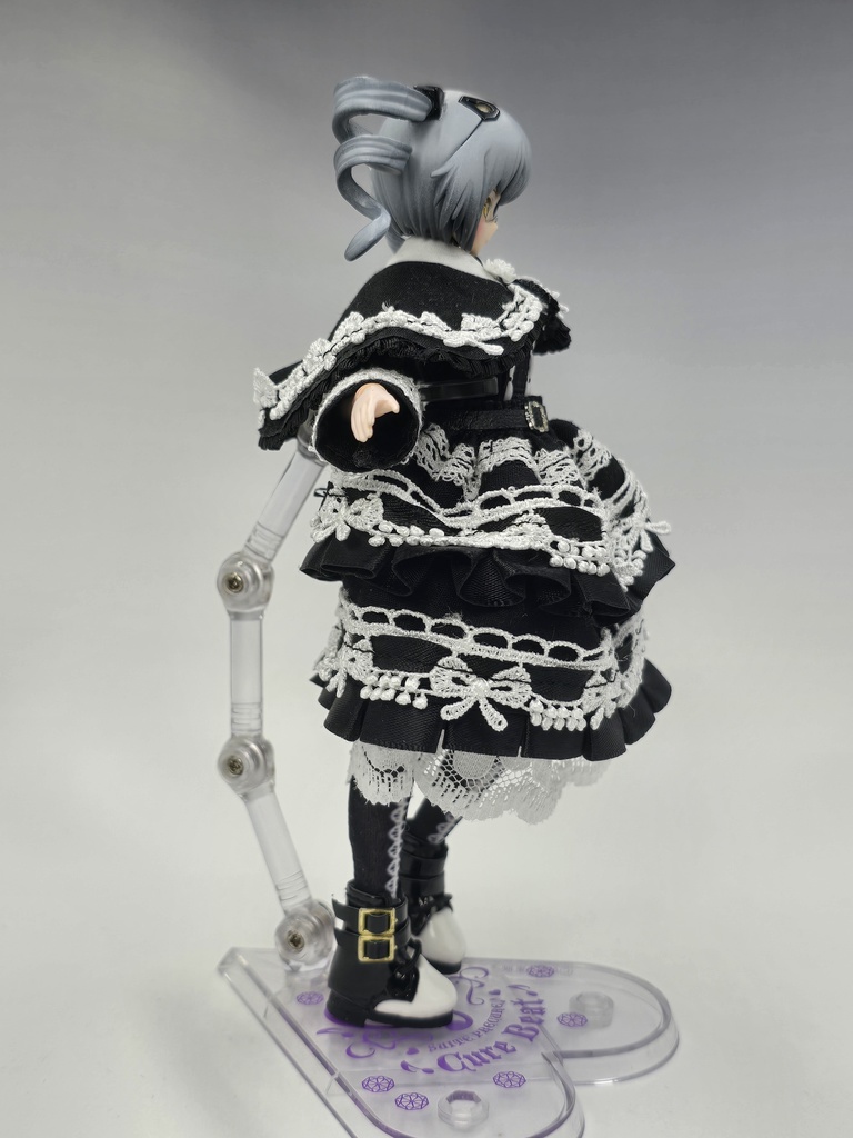 ゴシックロリータケープドレス