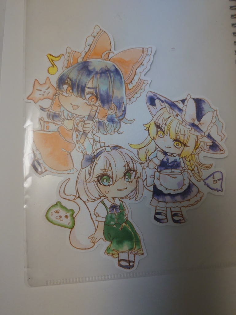 鬼形獣　ミニキャラ原画セット