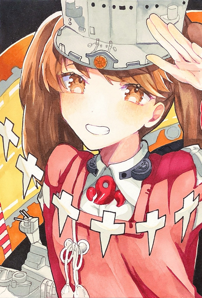 【B 6サイズ原画】龍驤