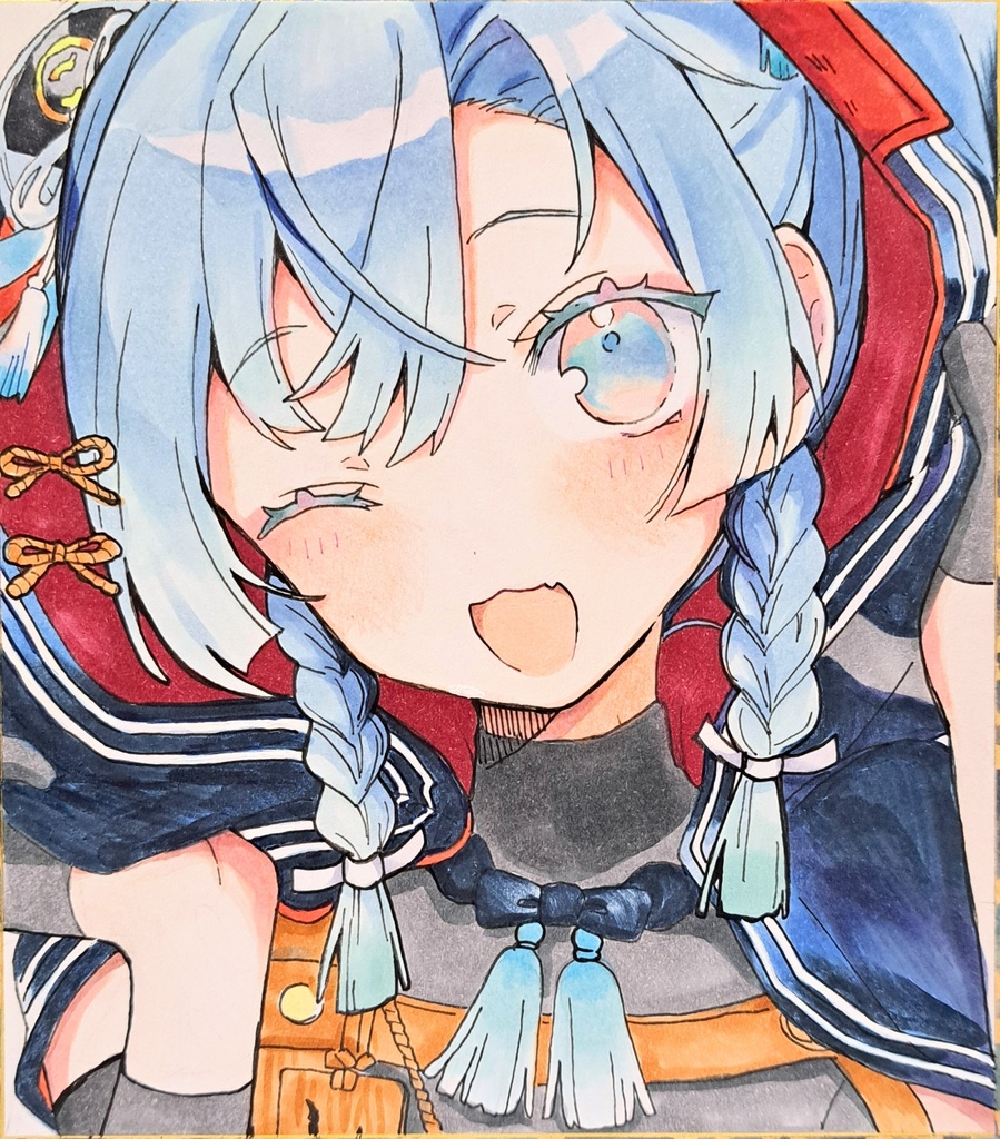 【ミニ色紙】しまね丸