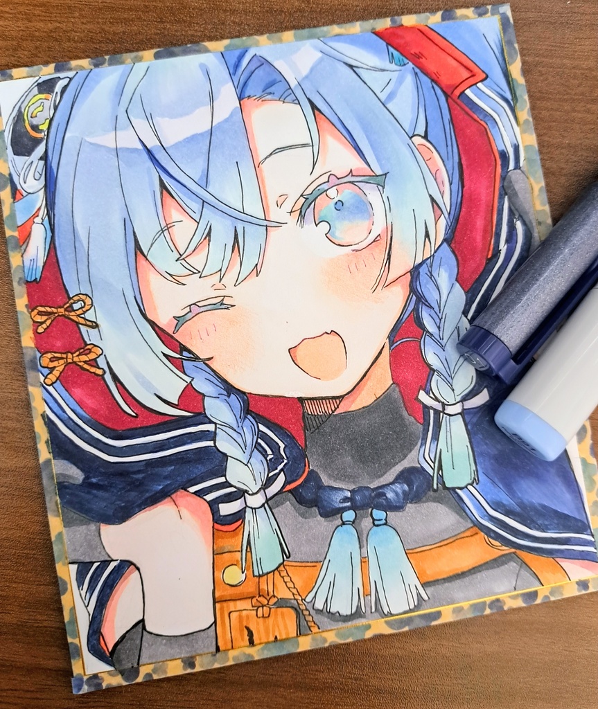 【ミニ色紙】しまね丸